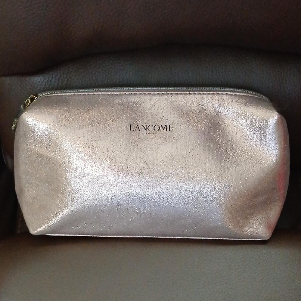 Lancome Shimmering Gold Cosmetic Bag
